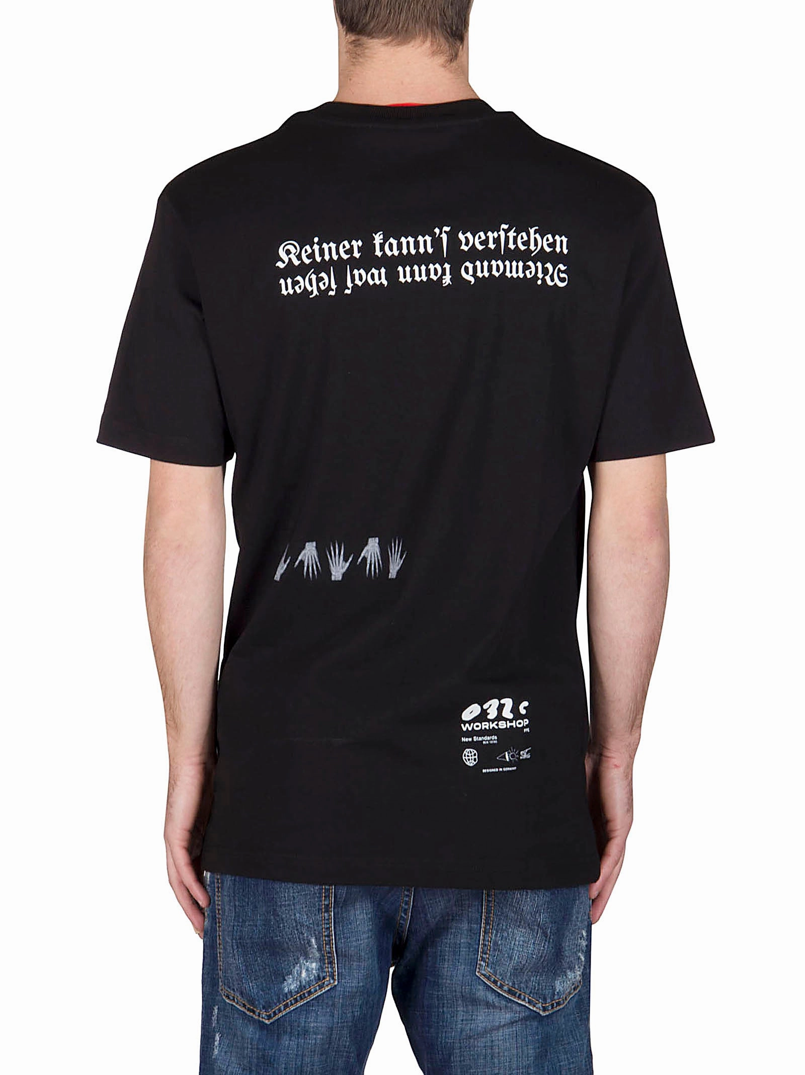 032c Hand Printed T-Shirt