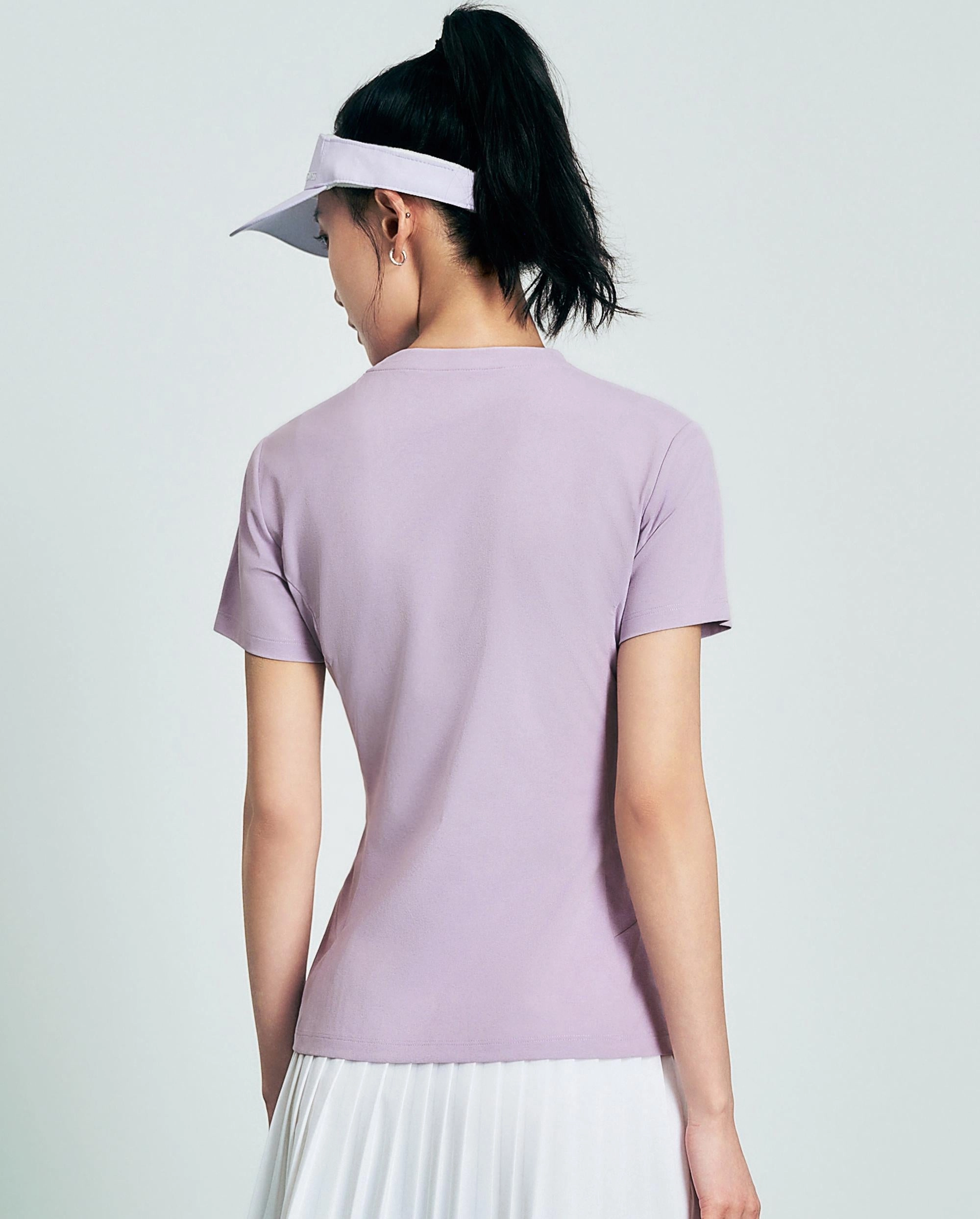 1911574-597 | WOMEN'S UPF50  SWEAT ABSORB QUICK-DRY T-SHIRT | PURPLE