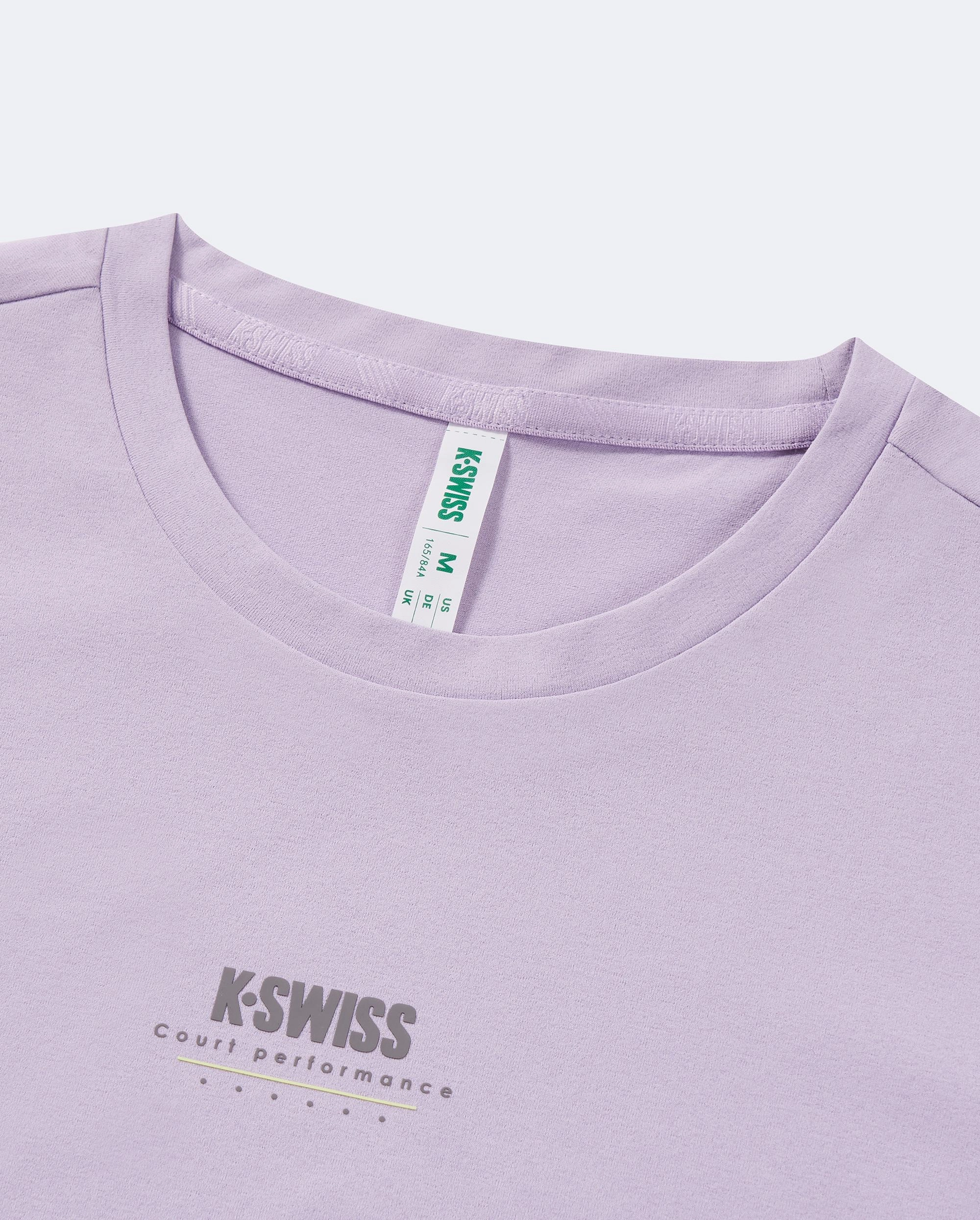1911574-597 | WOMEN'S UPF50  SWEAT ABSORB QUICK-DRY T-SHIRT | PURPLE