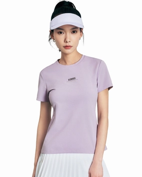 1911574-597 | WOMEN'S UPF50  SWEAT ABSORB QUICK-DRY T-SHIRT | PURPLE