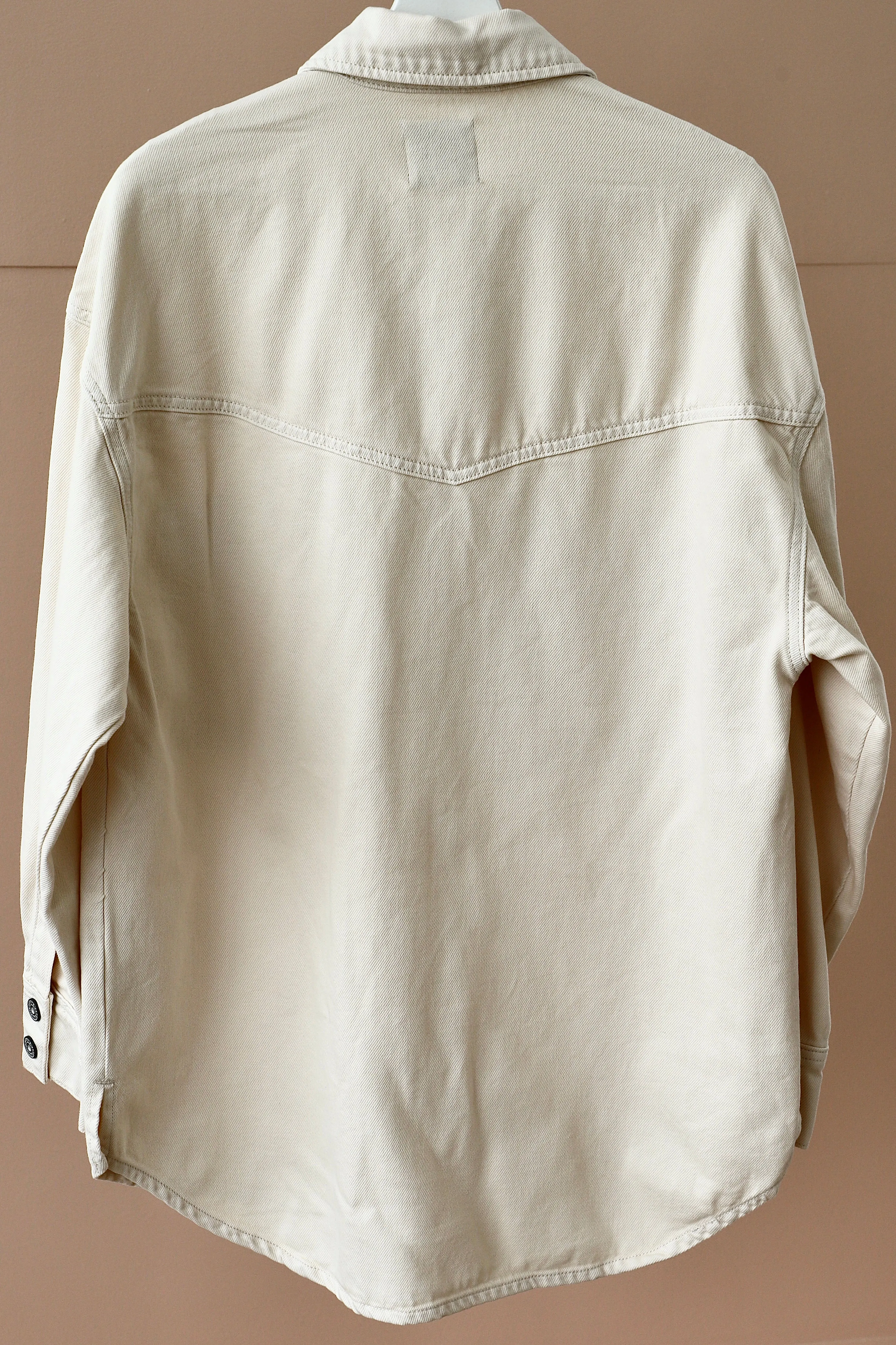 ABBEY OVERSIZED DENIM SHIRT
