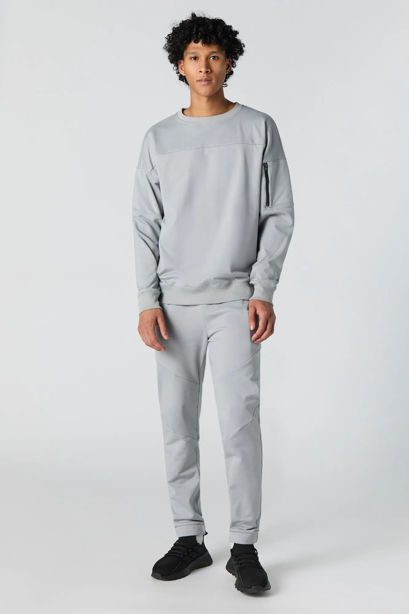 Active Zip Pocket Sweatshirt