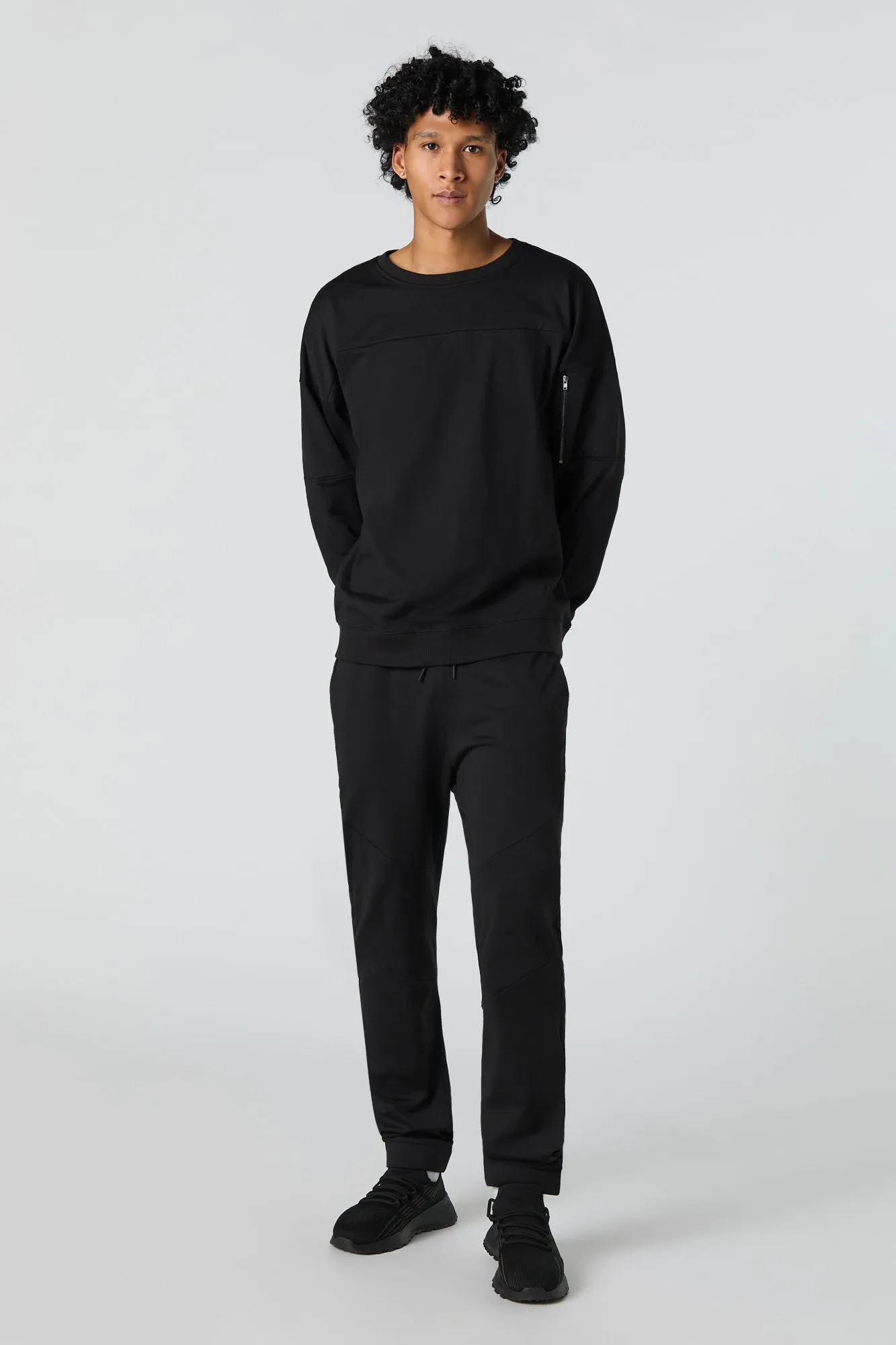 Active Zip Pocket Sweatshirt