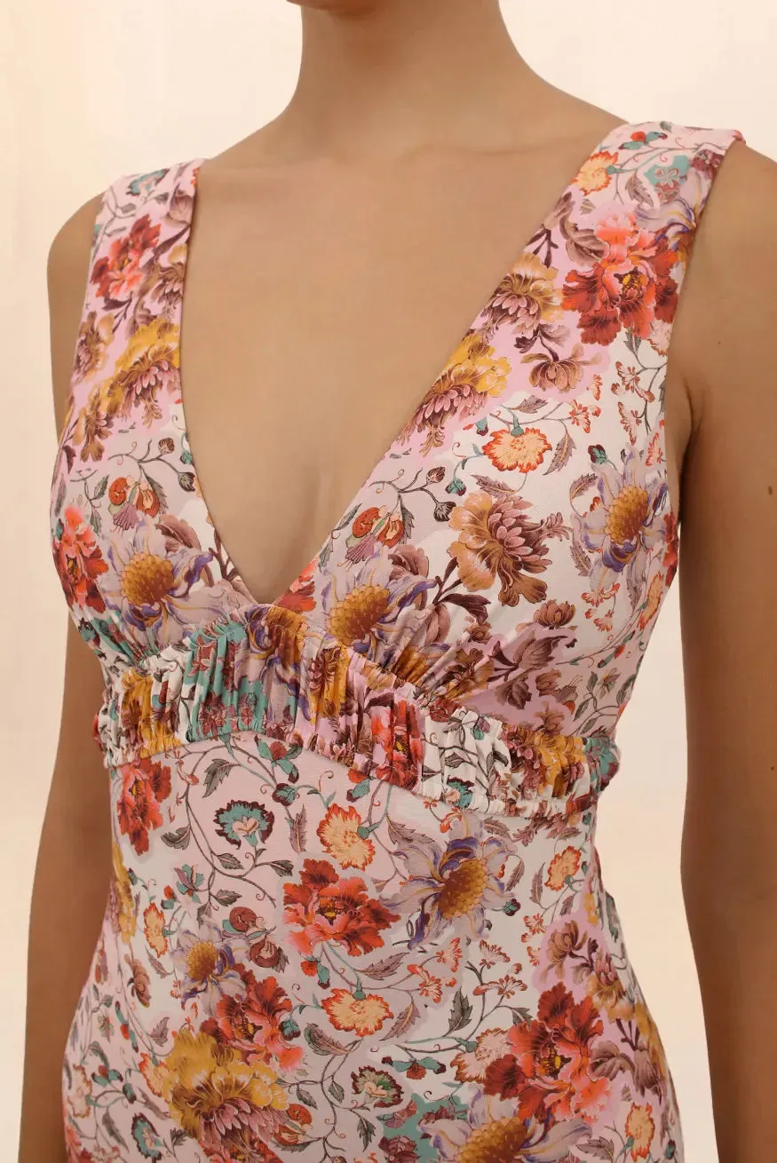AURORA V-NECK ONE-PIECE SWIMSUIT