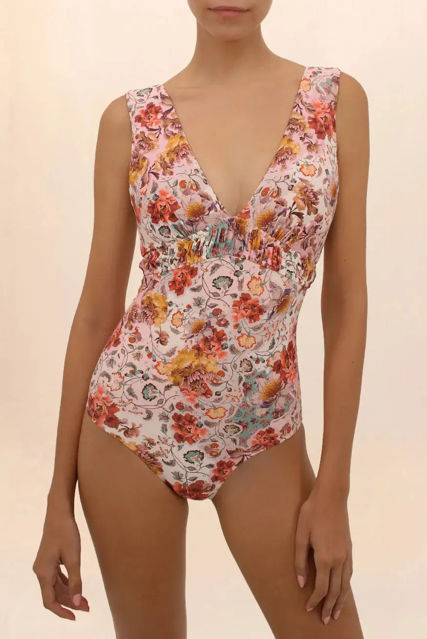 AURORA V-NECK ONE-PIECE SWIMSUIT