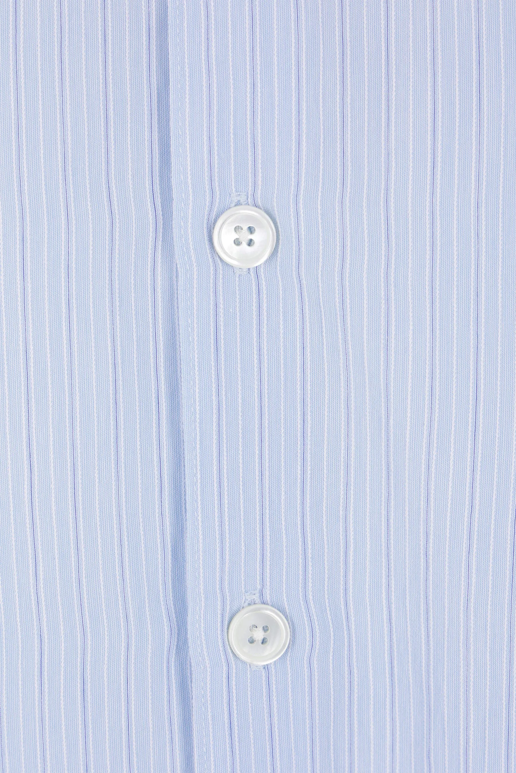 Beyond shirt in striped viscose