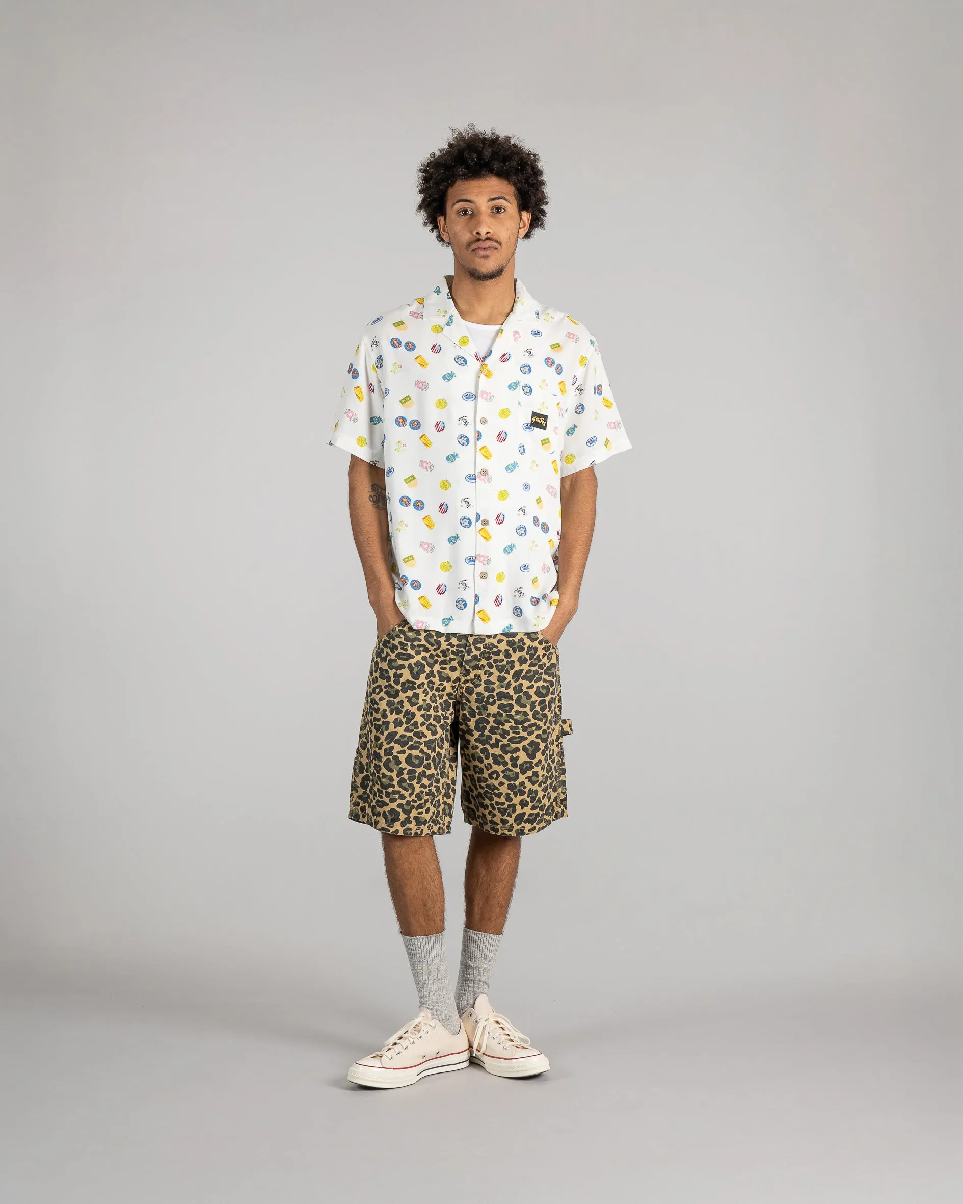 Big Job Short (Leopard Camo)