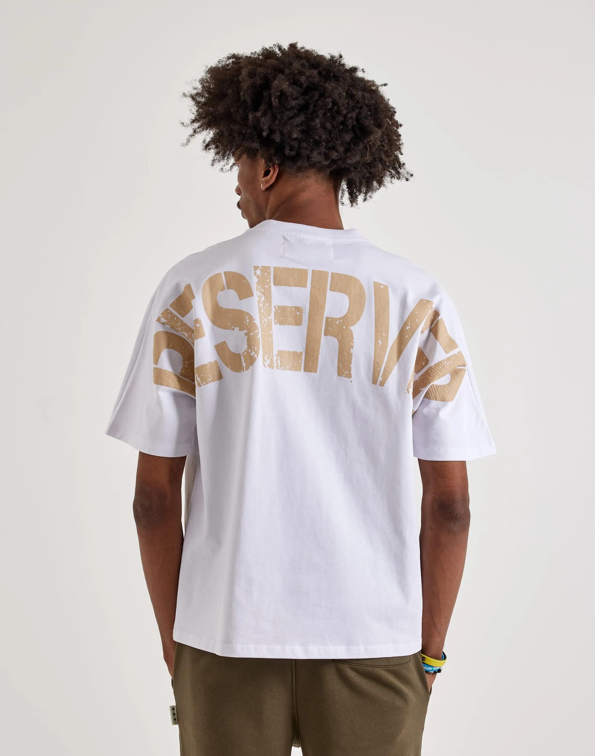 BKYS  Reversed Face Crop Short Sleeve Tee