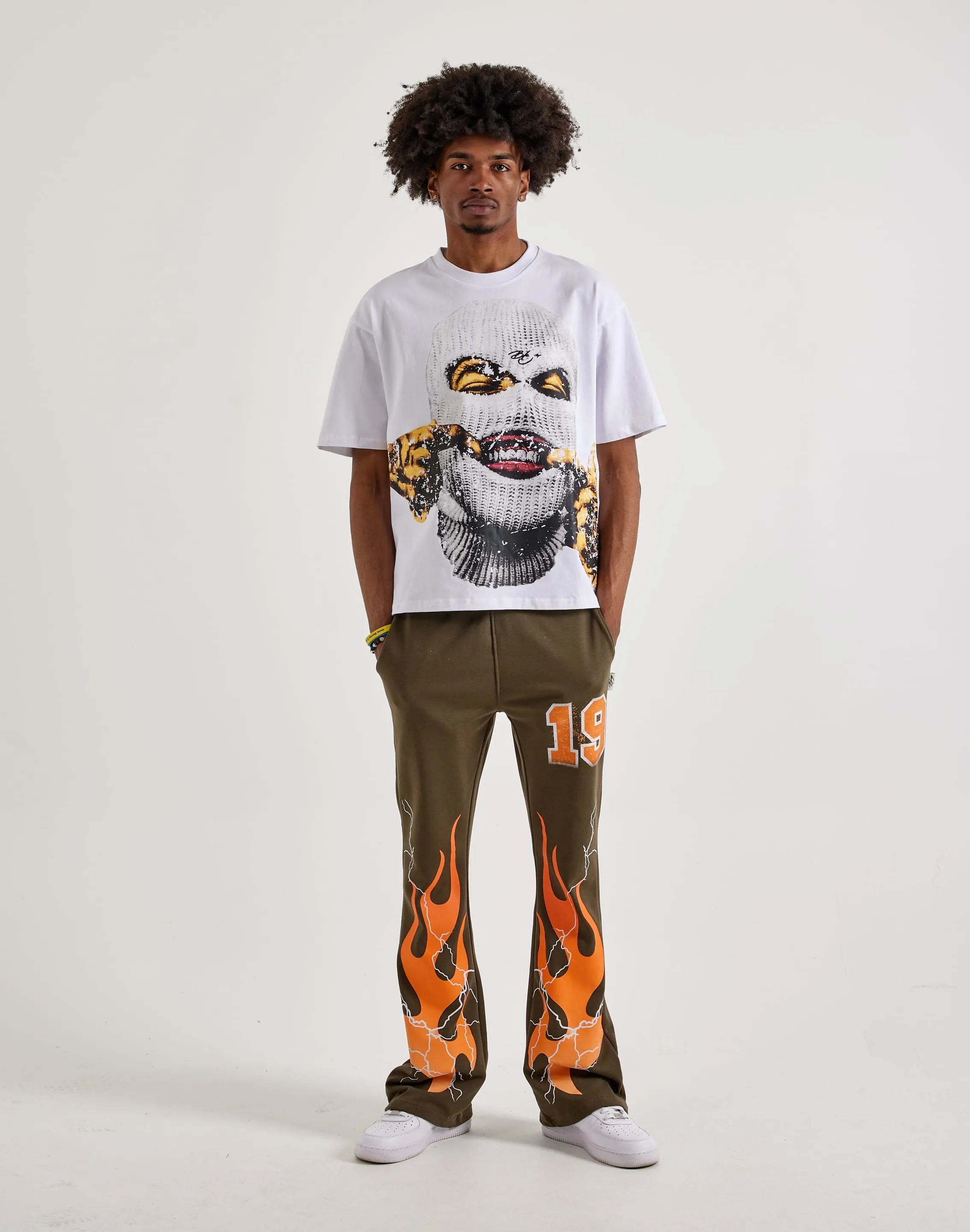 BKYS  Reversed Face Crop Short Sleeve Tee