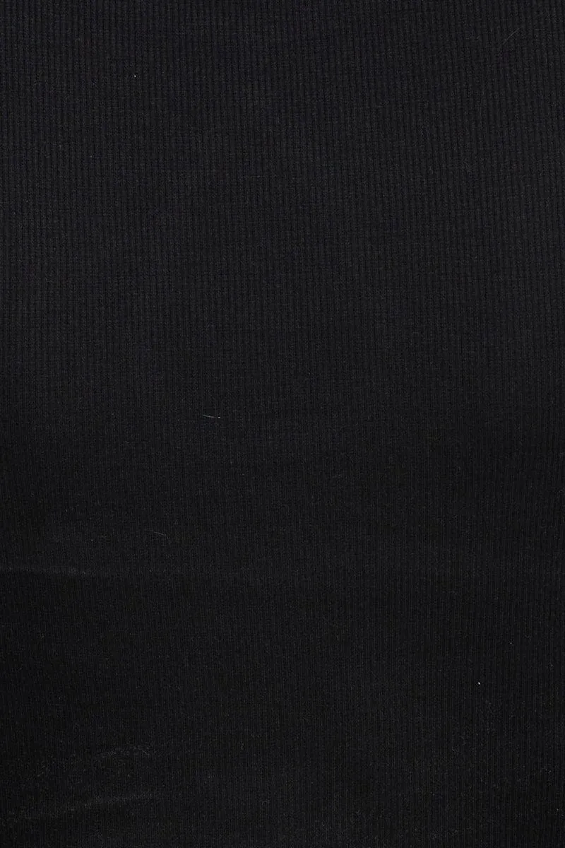 Black Crop Top