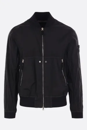 bomber jacket in Nylon Metal Watro
