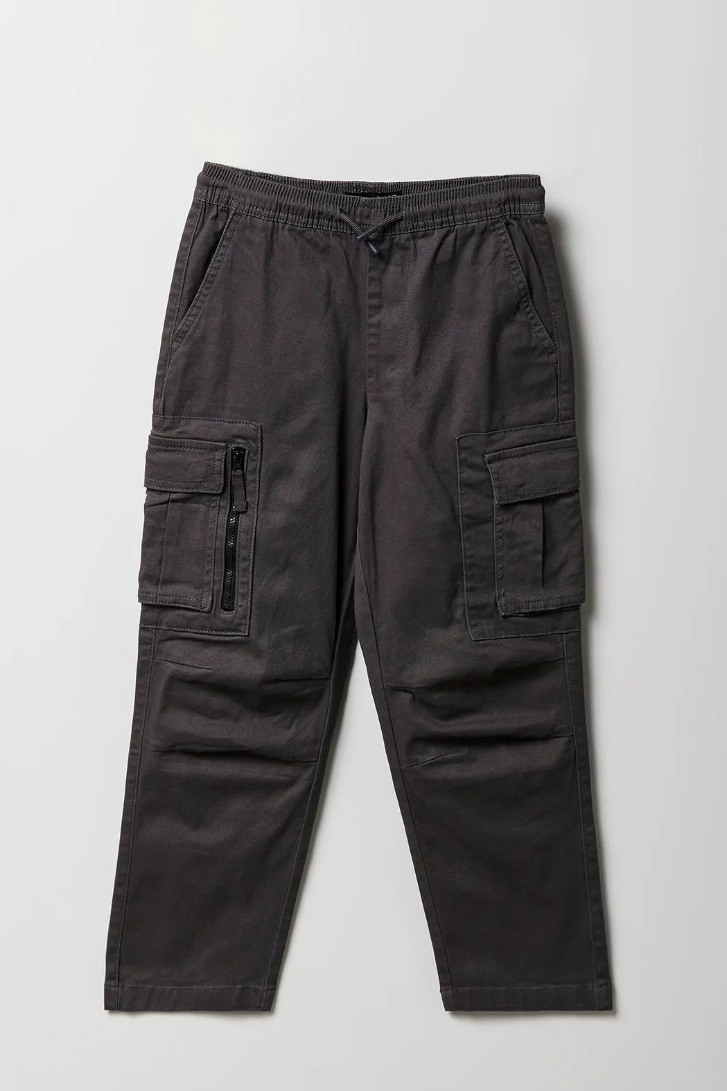 Boys Zip Pocket Cargo Pant