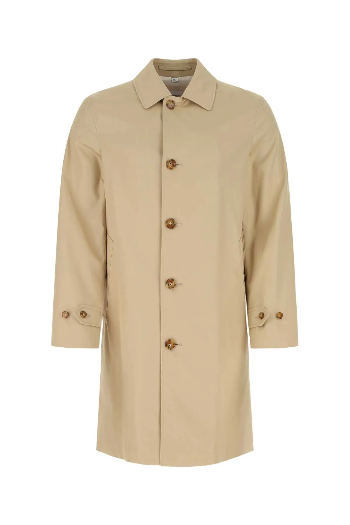 Burberry Cuff Tab Detailed Trench Coat