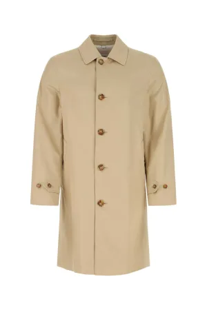Burberry Cuff Tab Detailed Trench Coat
