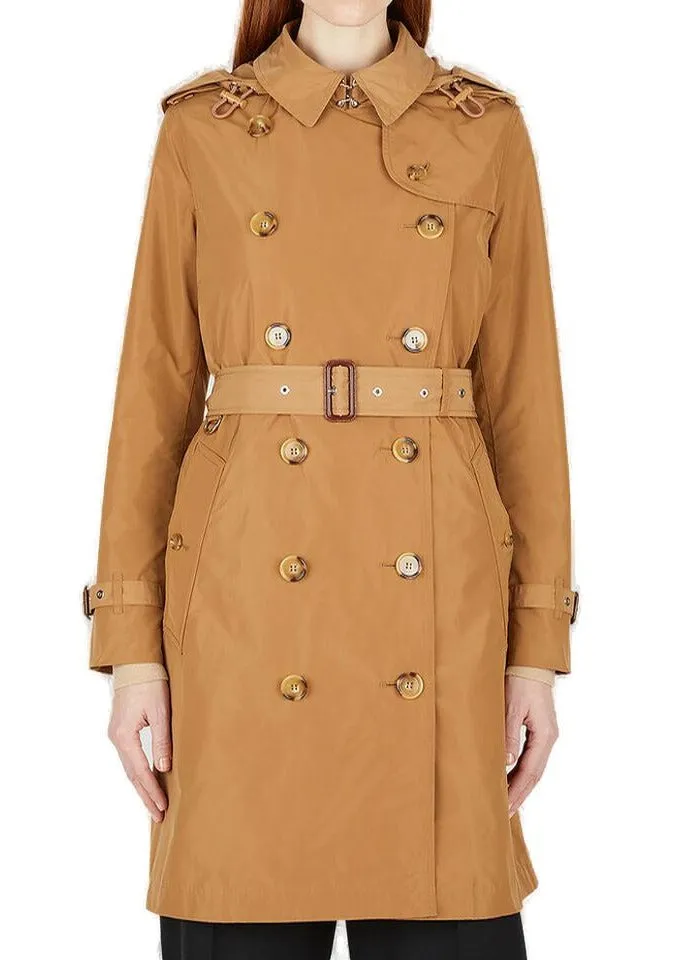 Burberry Detachable Hood Trench Coat