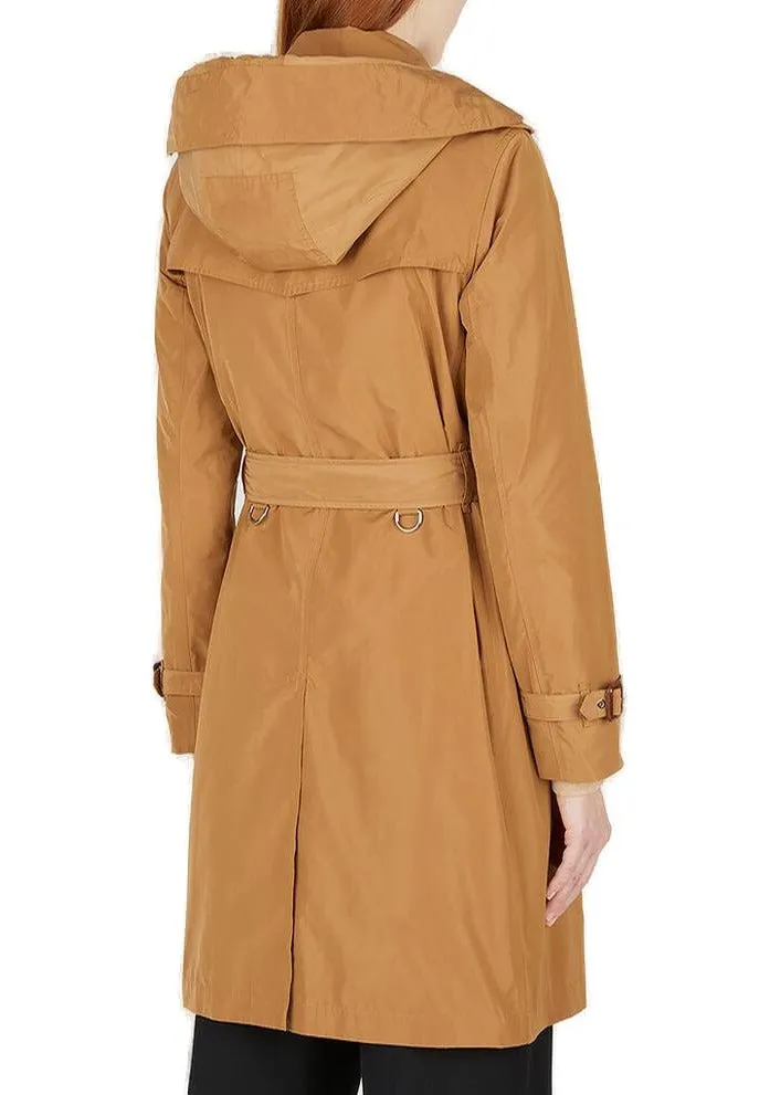 Burberry Detachable Hood Trench Coat