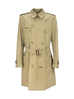 Burberry Double-Breasted Belted Waist Trench Coat