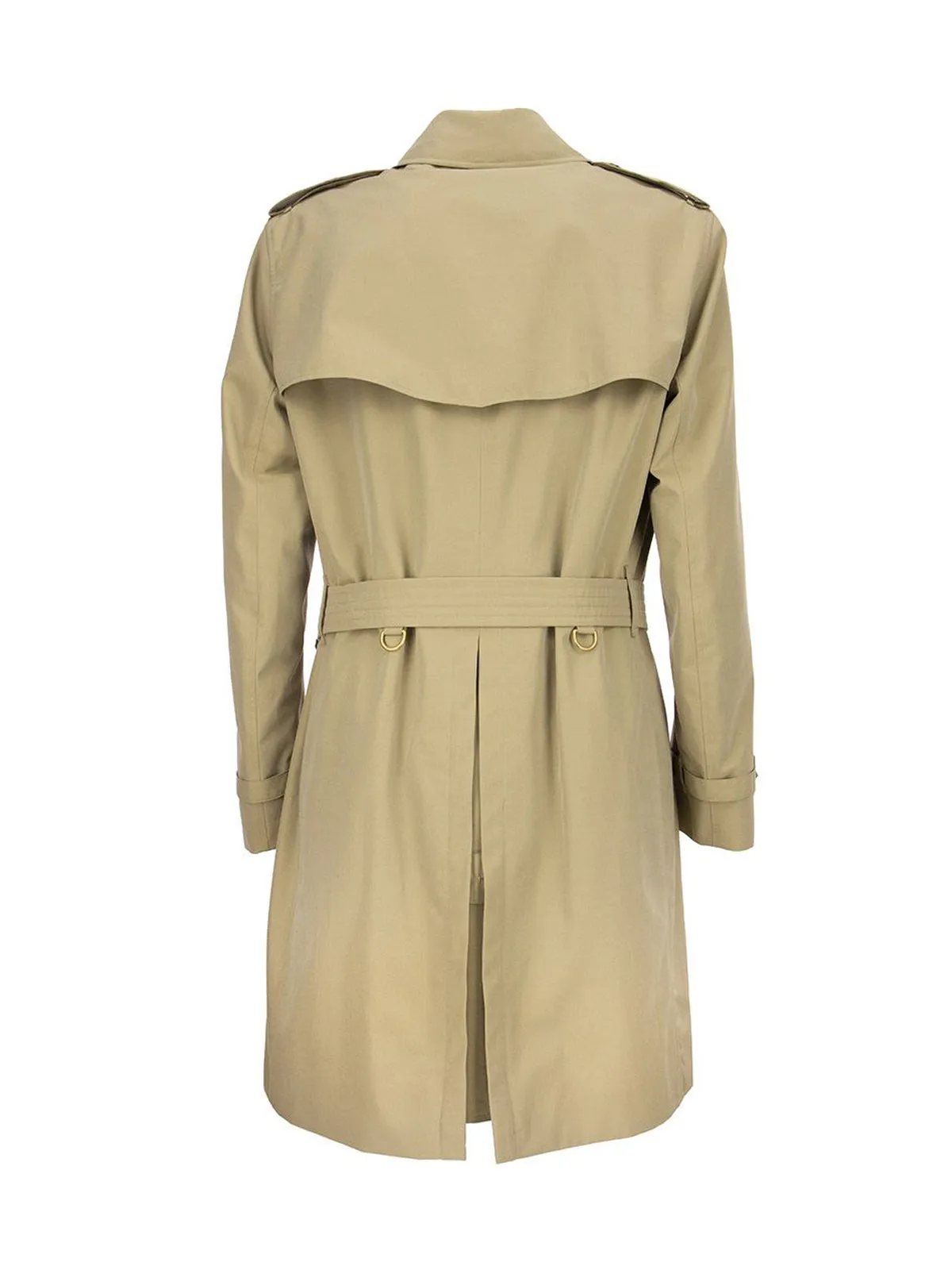 Burberry Double-Breasted Belted Waist Trench Coat