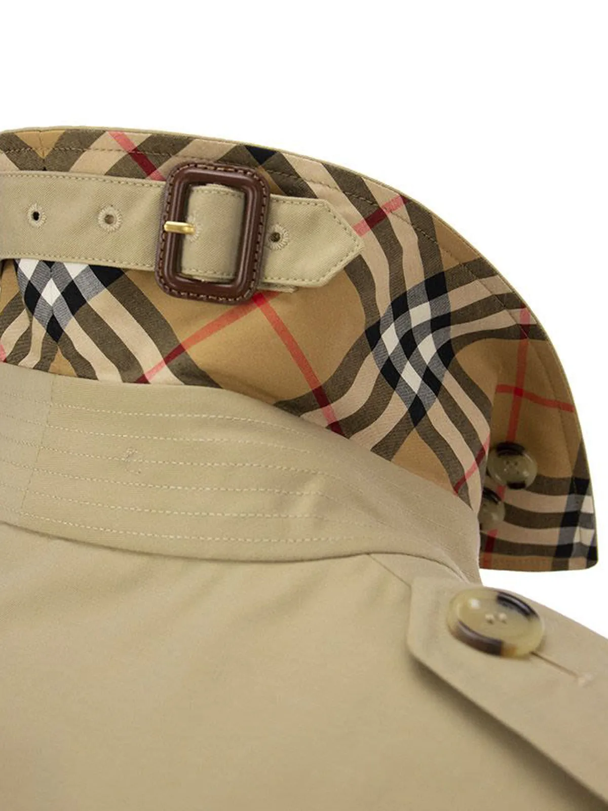 Burberry Double-Breasted Belted Waist Trench Coat