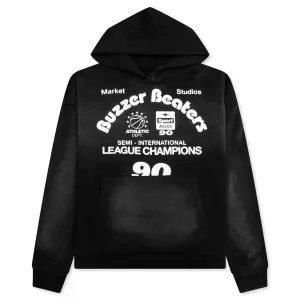 Buzzer Beaters Hoodie - Washed Black
