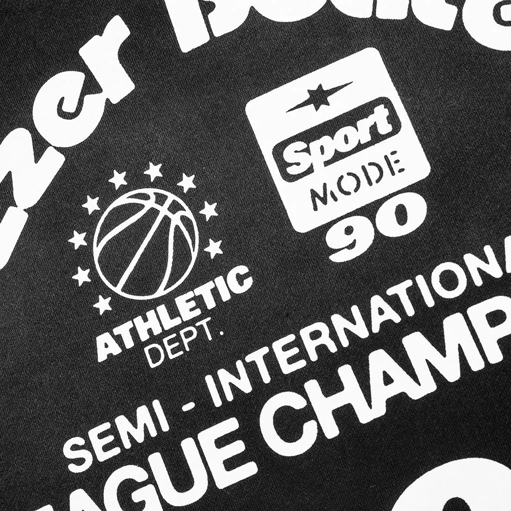 Buzzer Beaters Hoodie - Washed Black