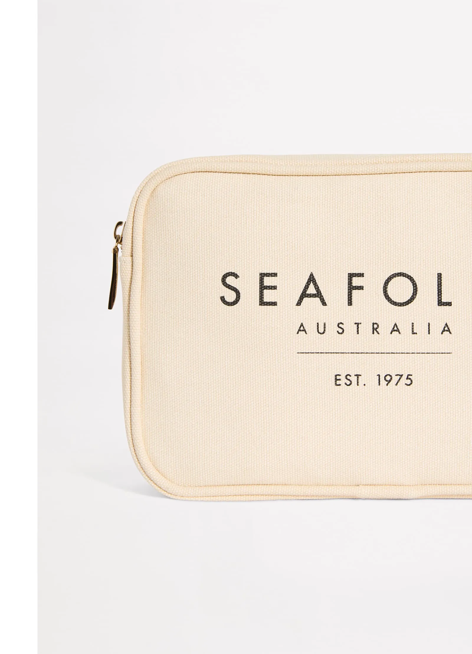 Canvas Pouch Bag - Sand
