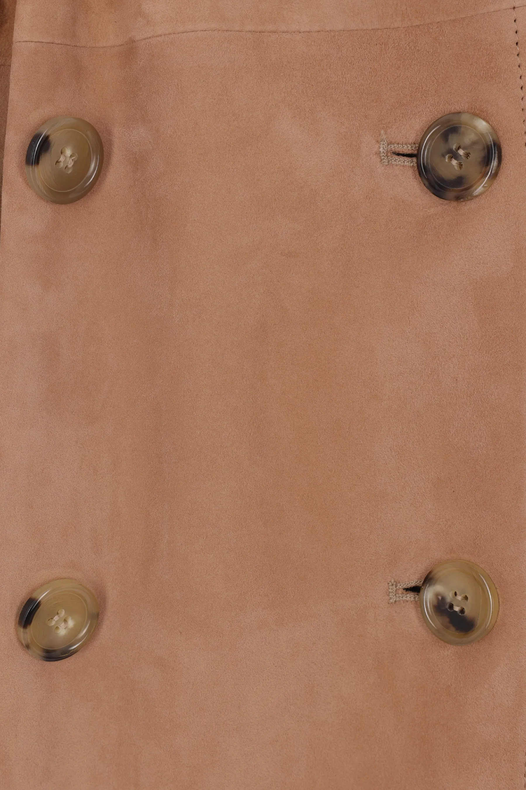 Cavo oversize trench coat in suede