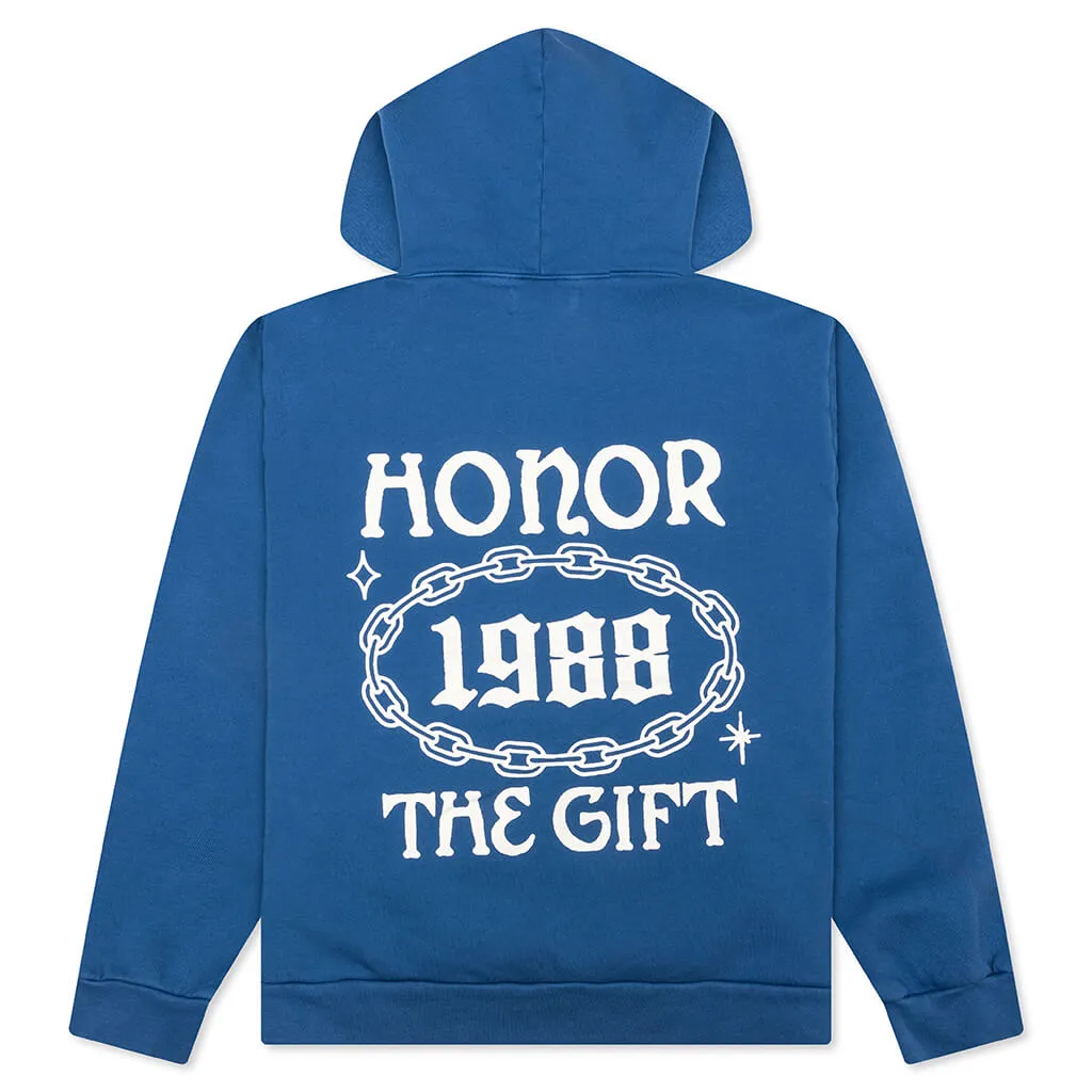Chainlink Logo Hoodie - Blue