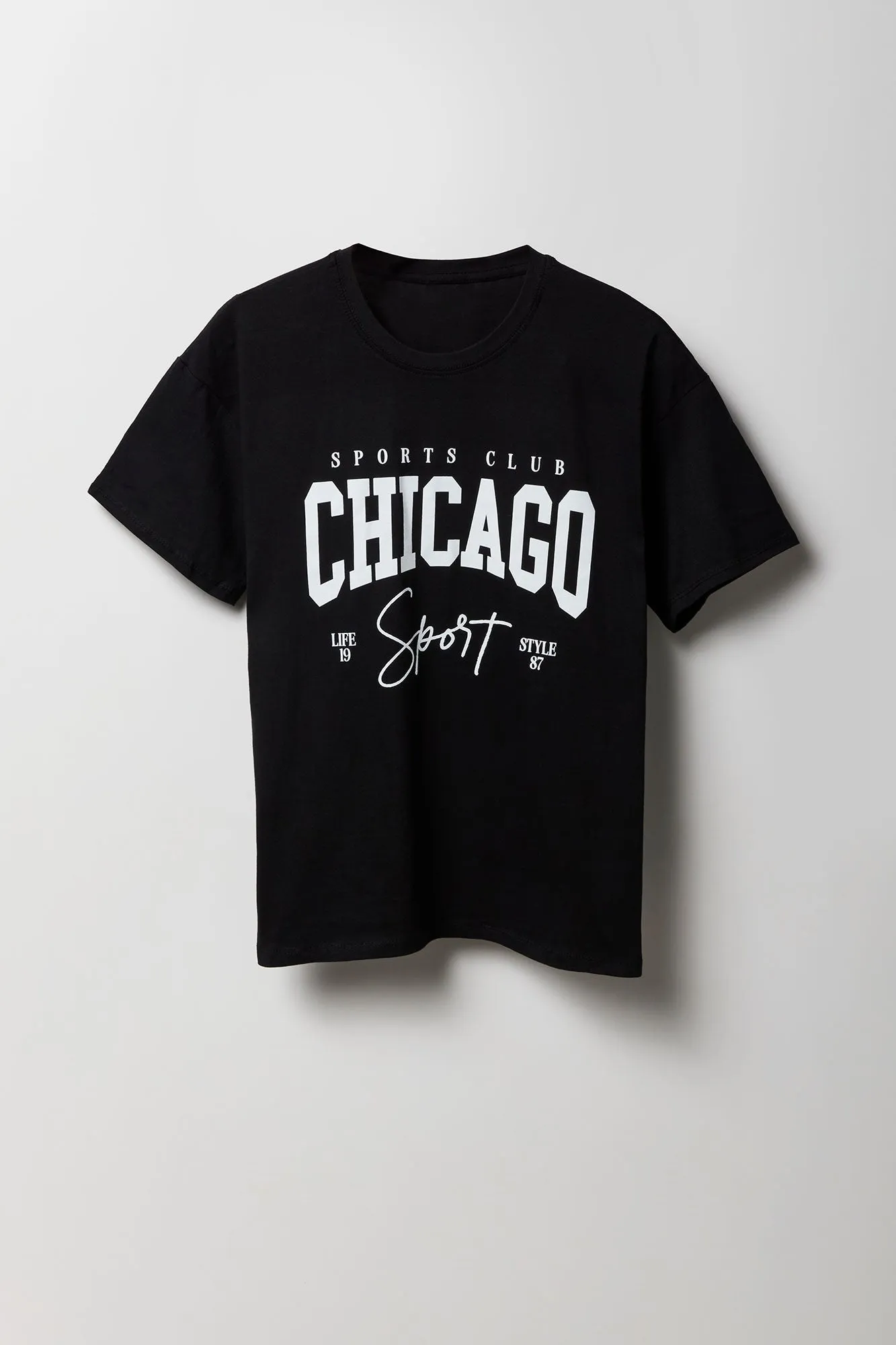 Chicago Graphic Boyfriend T-Shirt