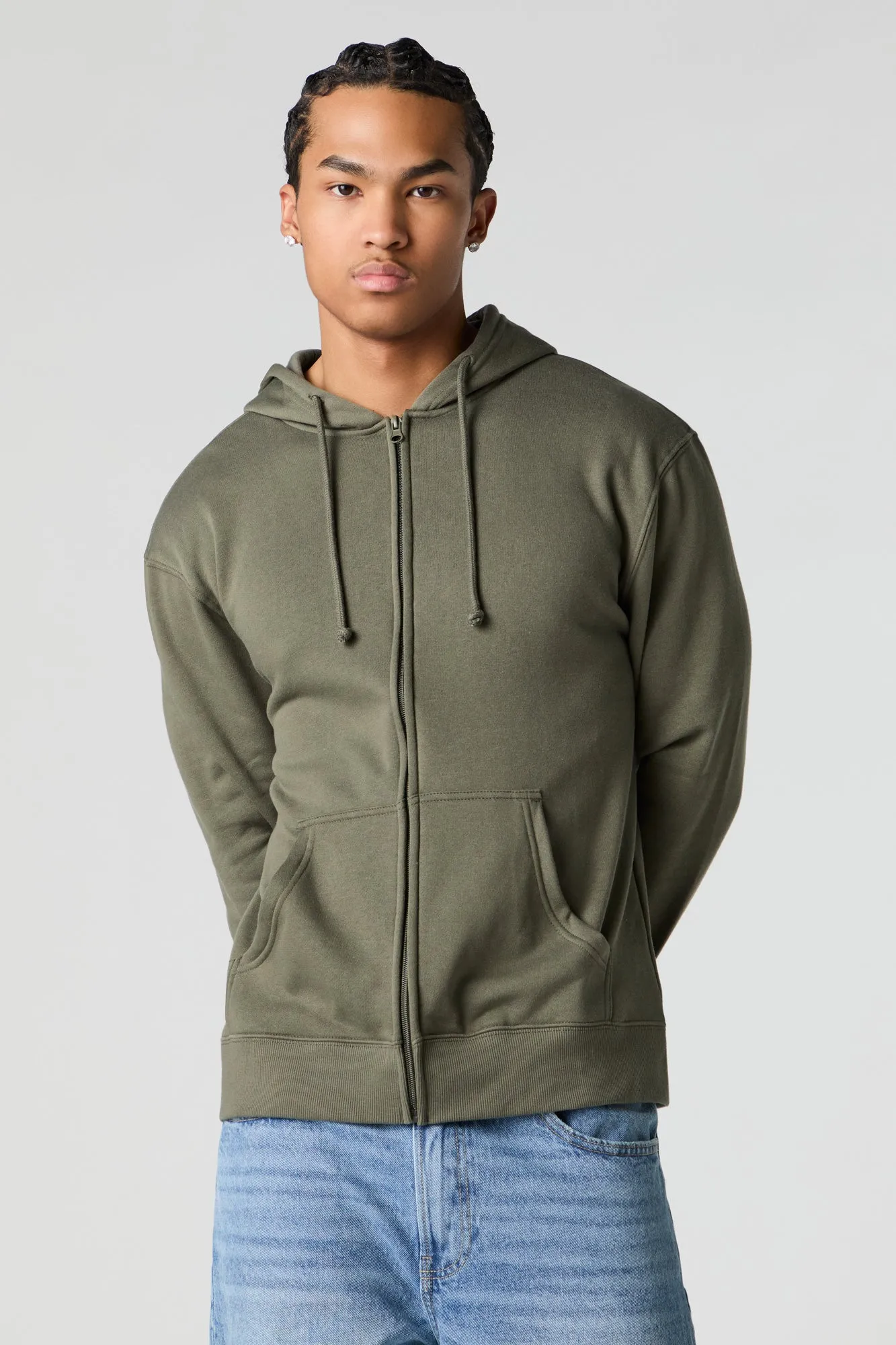 Classic Fleece Zip-Up Hoodie