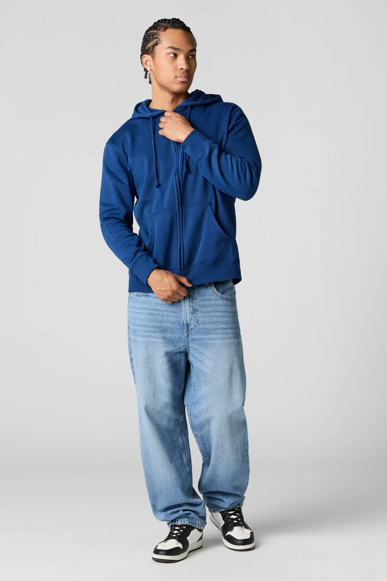 Classic Fleece Zip-Up Hoodie