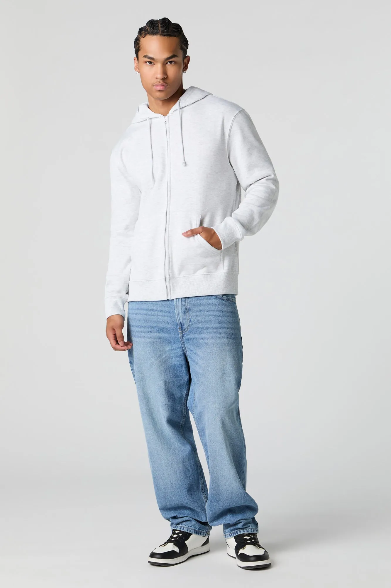 Classic Fleece Zip-Up Hoodie