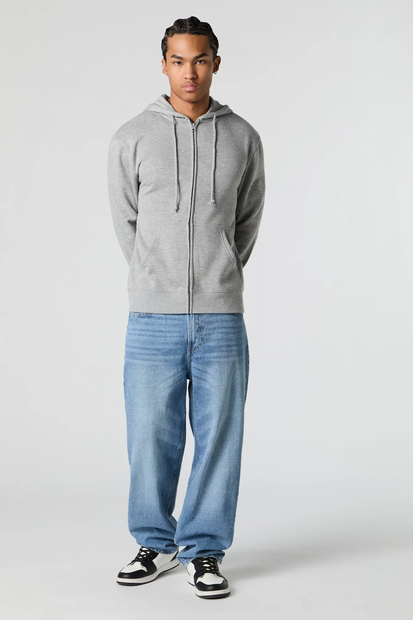Classic Fleece Zip-Up Hoodie