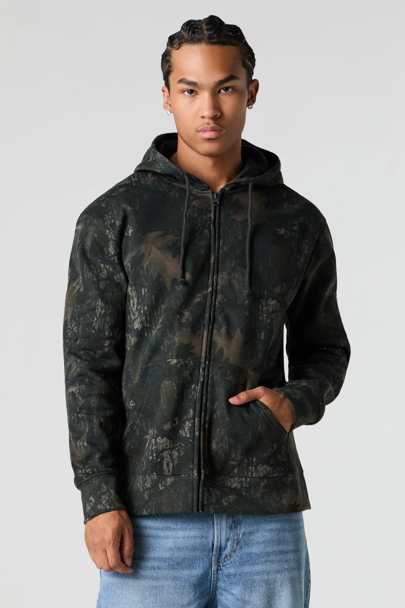 Classic Fleece Zip-Up Hoodie