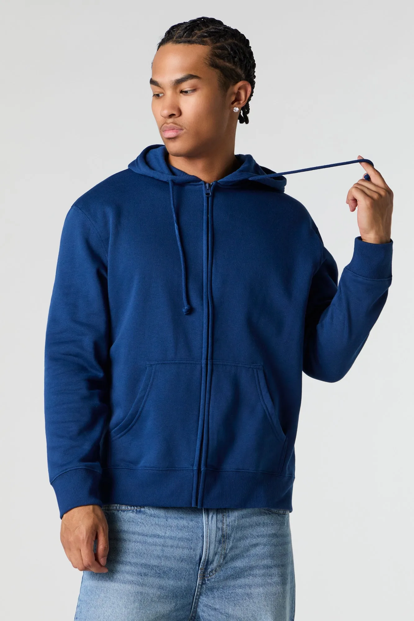 Classic Fleece Zip-Up Hoodie