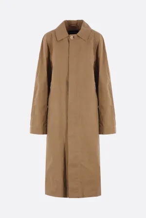 cotton trench coat with Daisy embroidery