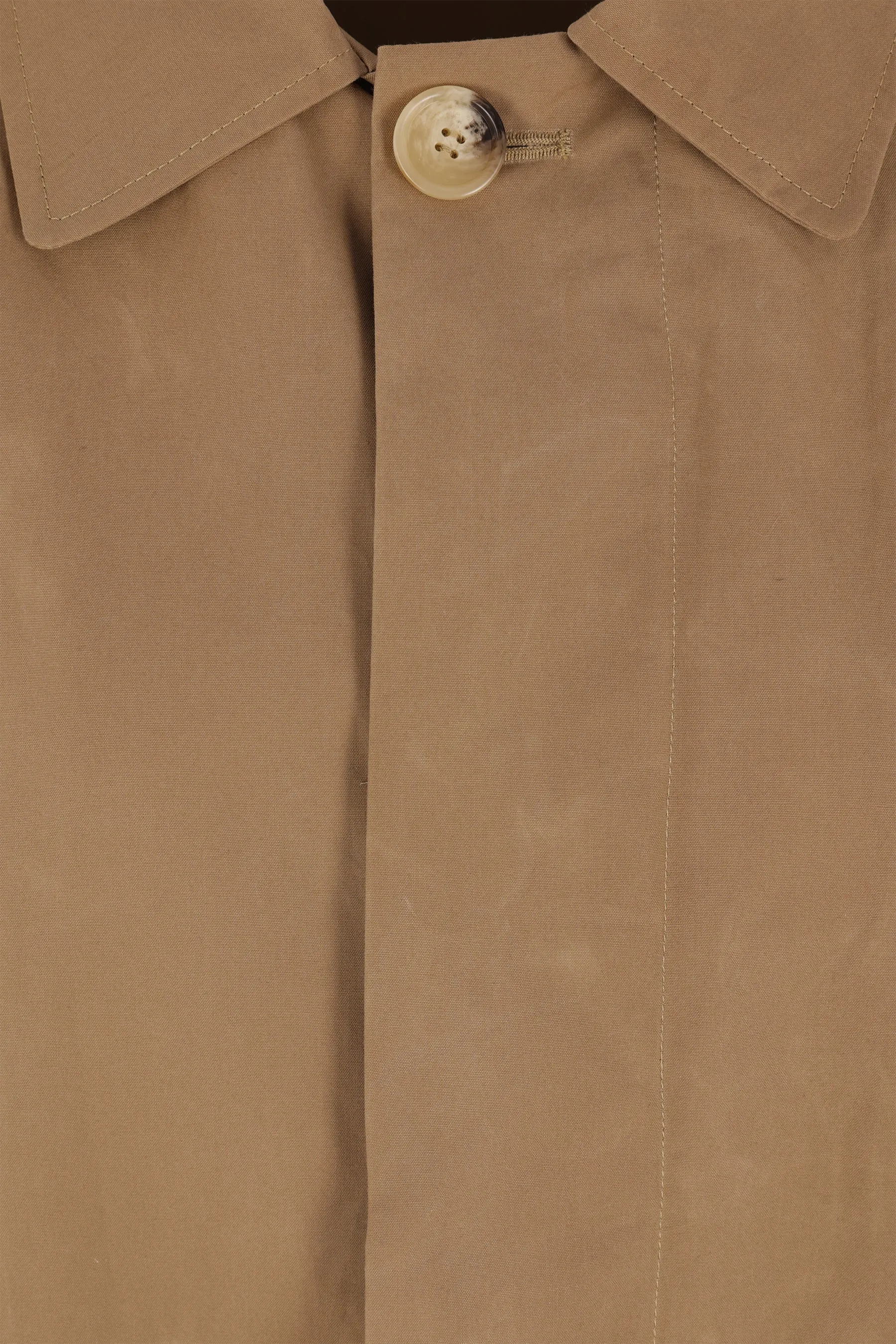 cotton trench coat with Daisy embroidery