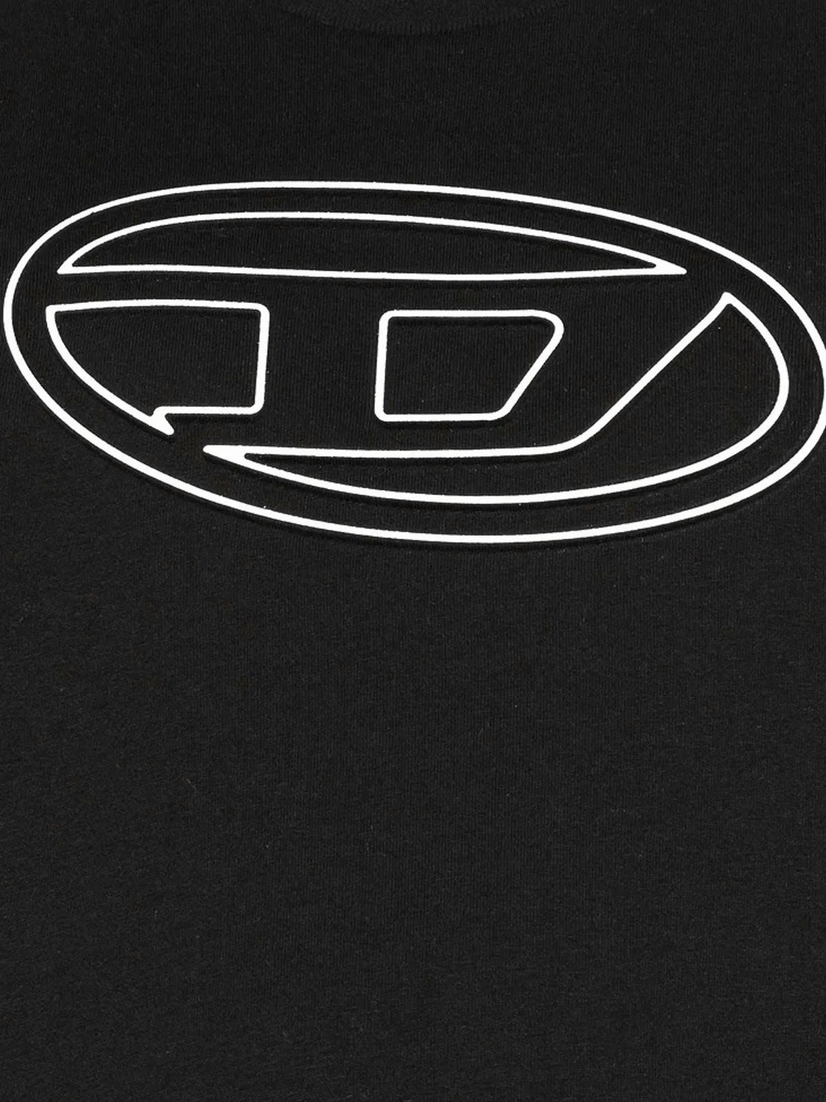 Diesel Logo Printed Crewneck T-Shirt
