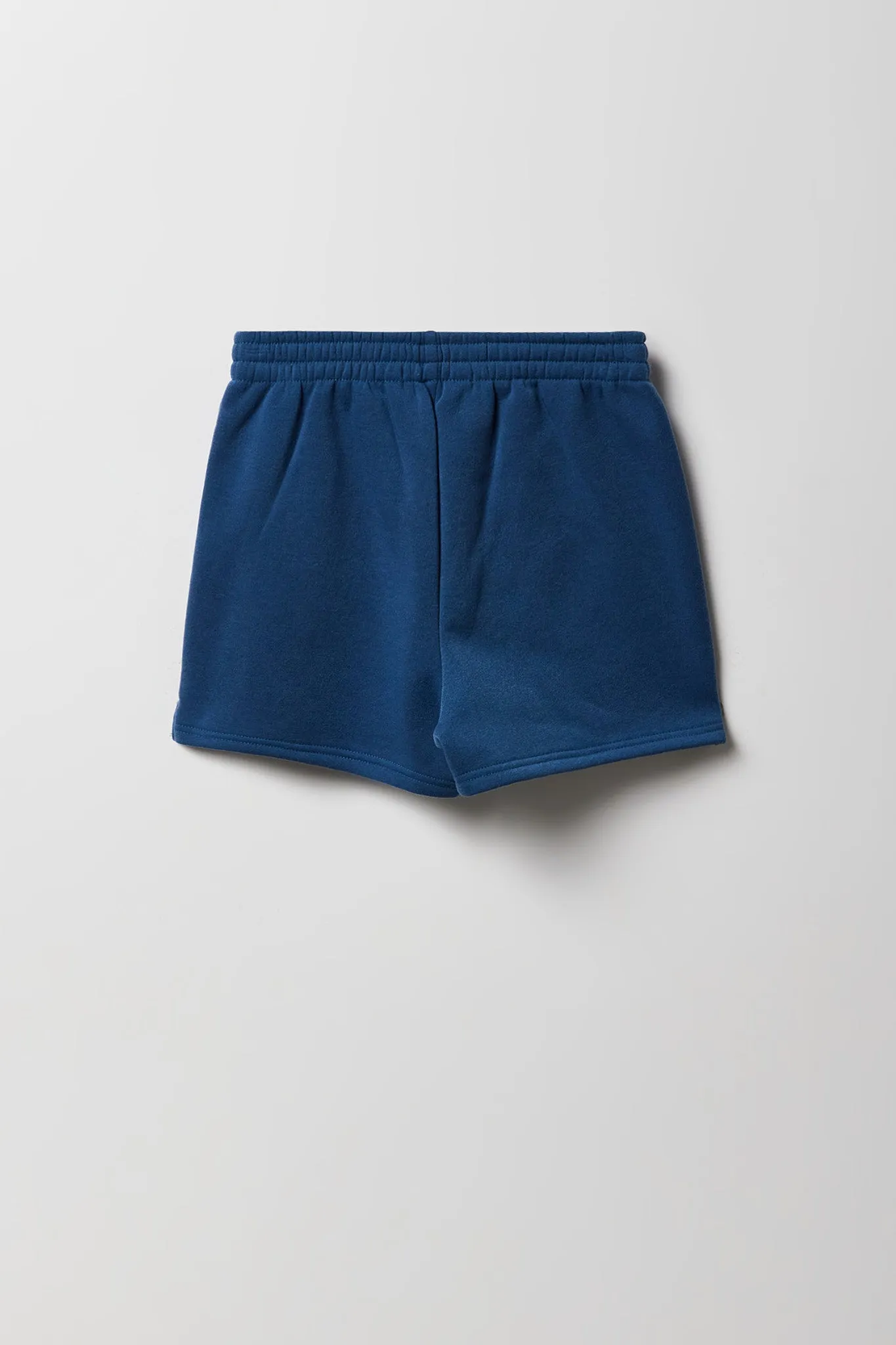 Ensemble avec haut à capuchon en molleton imprimé et short pour fille