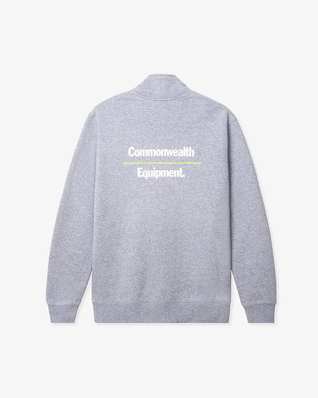 Equipment Half Zip Sweater Heather Grey