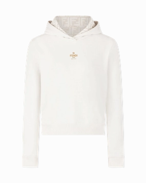 FF Cropped Reversible Hoodie