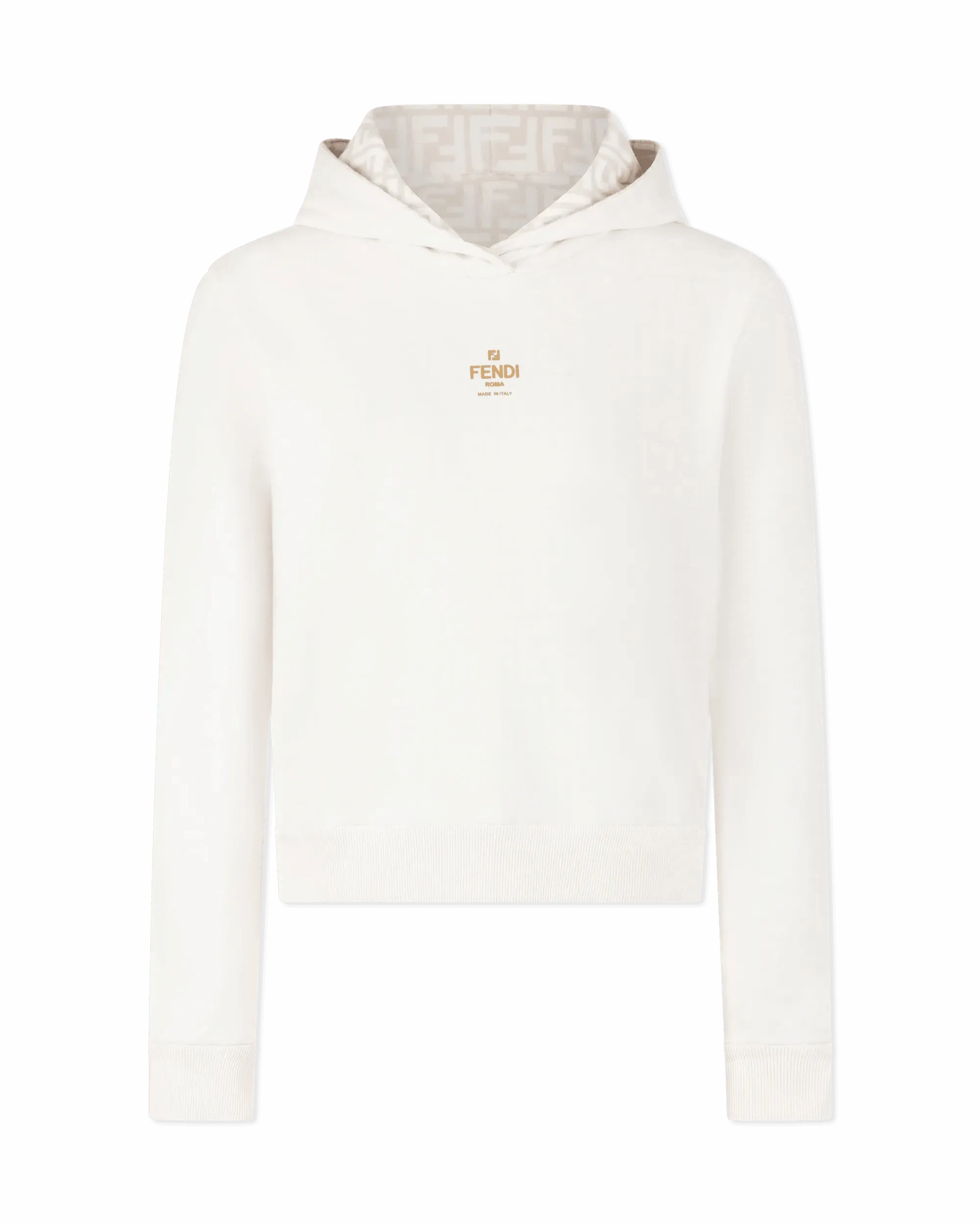 FF Cropped Reversible Hoodie