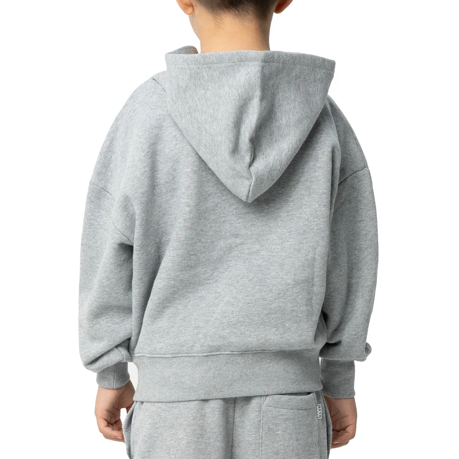 Fleece Zip Front Hoody - Youth