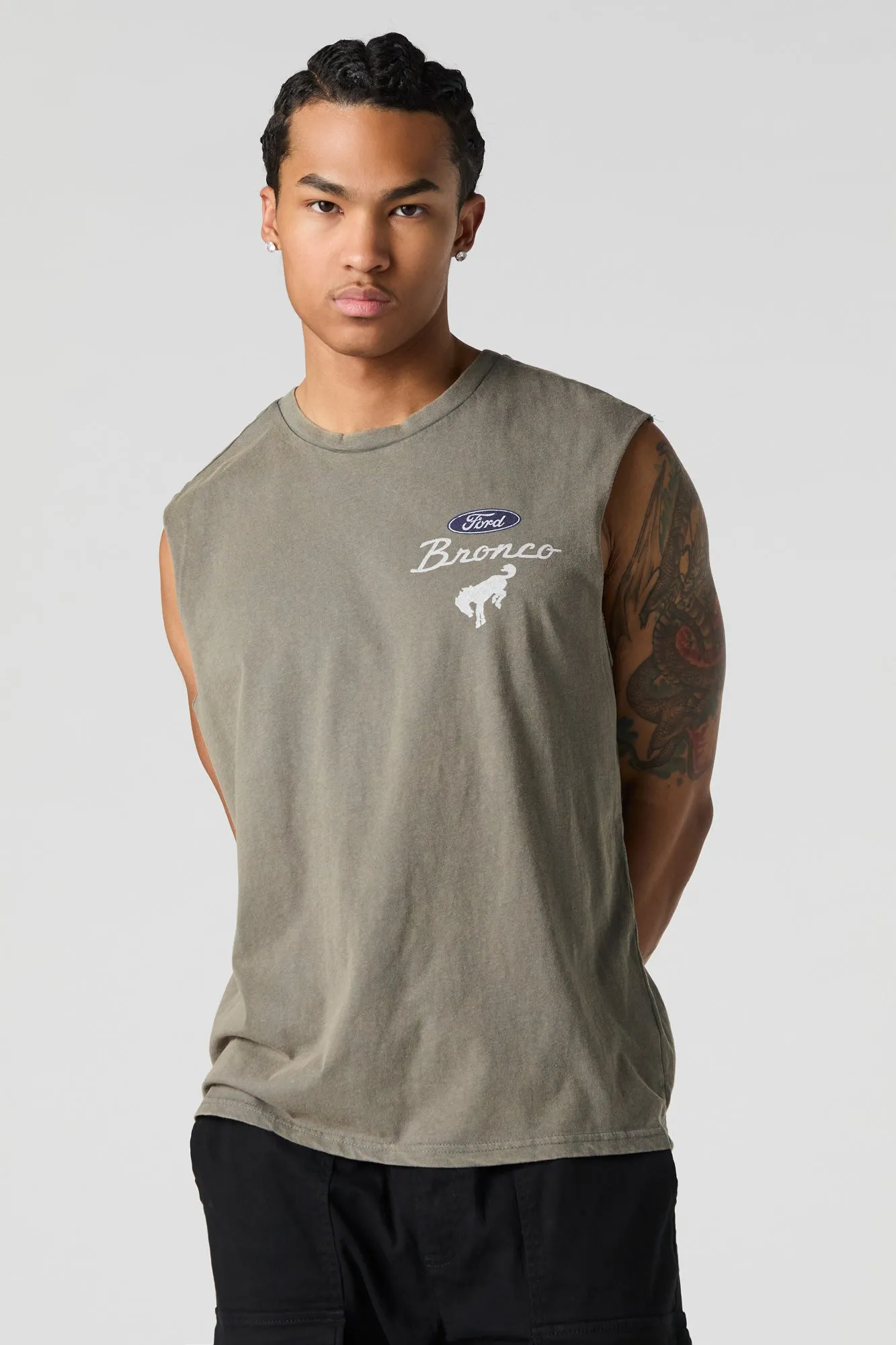 Ford Bronco Graphic Washed Tank
