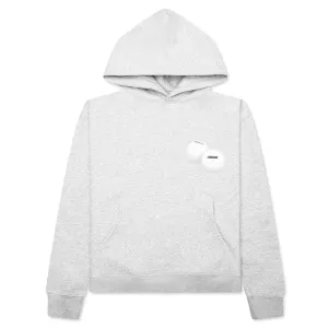 Grab Your Balls Hooded Sweatshirt - Heather Grey