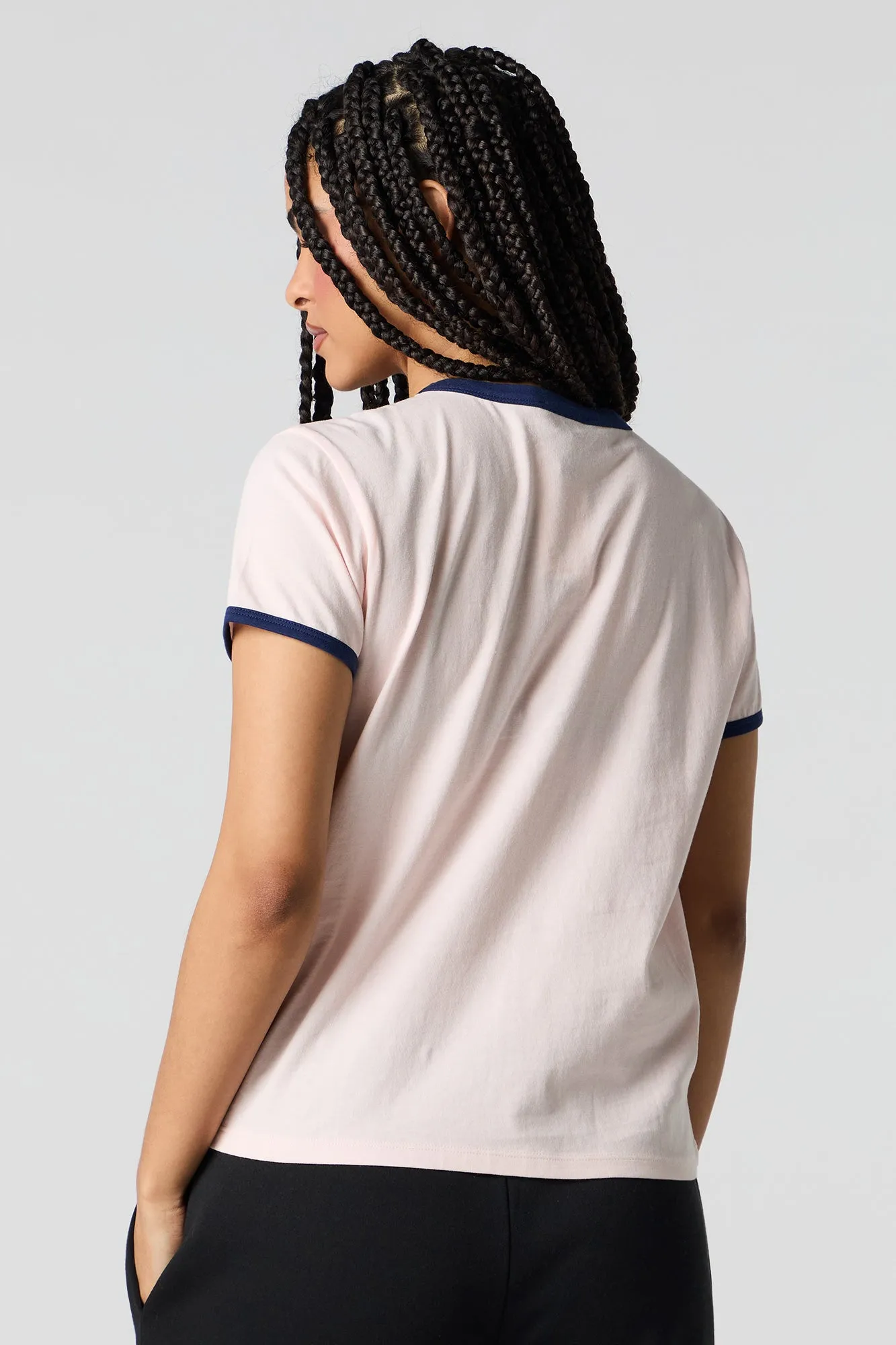 Graphic Ringer T-Shirt
