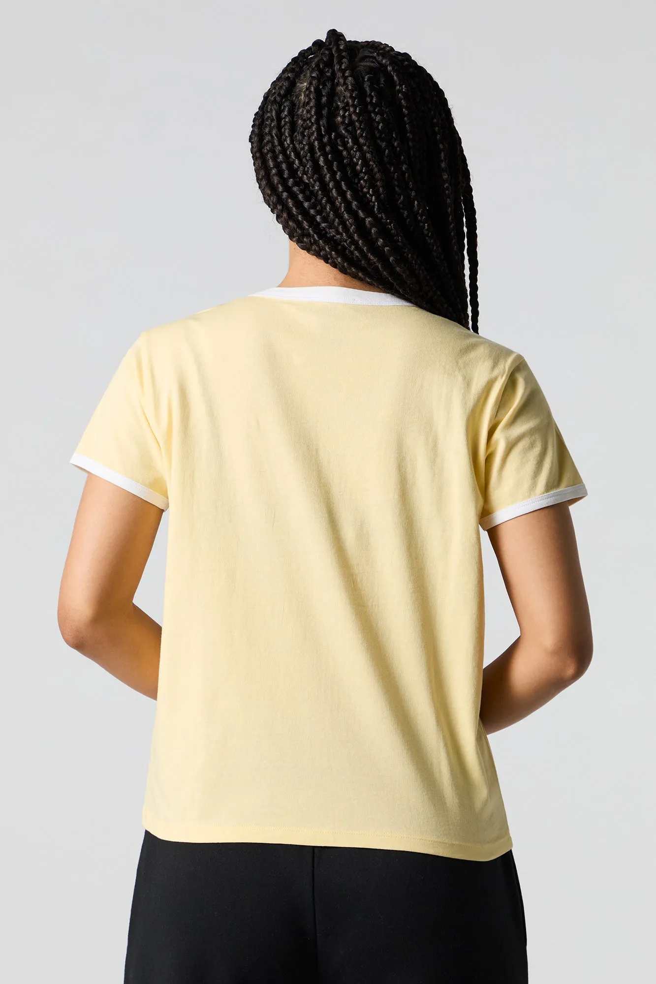 Graphic Ringer T-Shirt