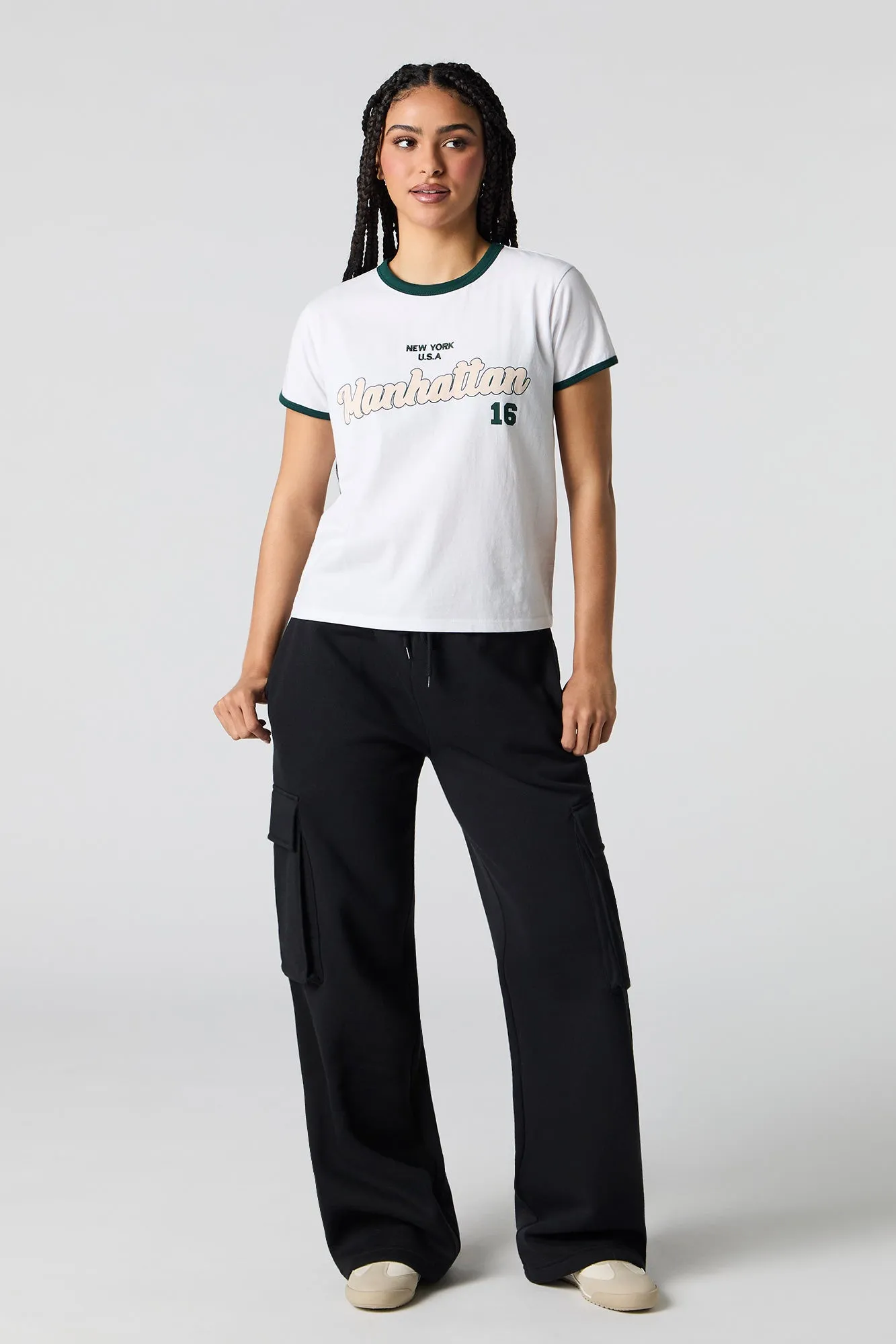Graphic Ringer T-Shirt