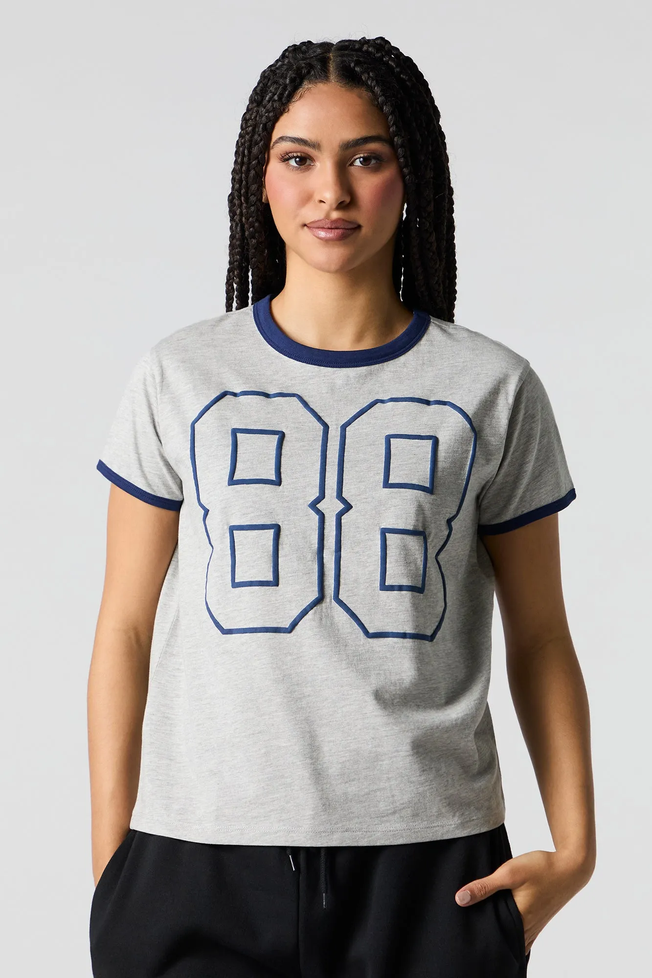 Graphic Ringer T-Shirt