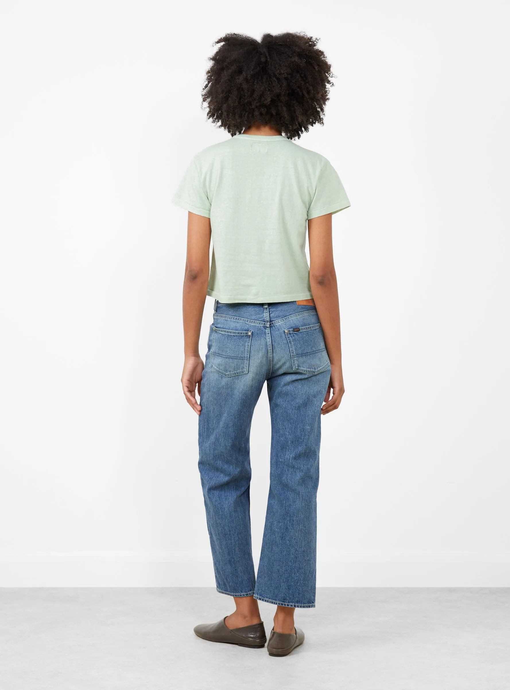 Hi'Aka Pigment Dye Shortsleeve T-Shirt Sea Foam
